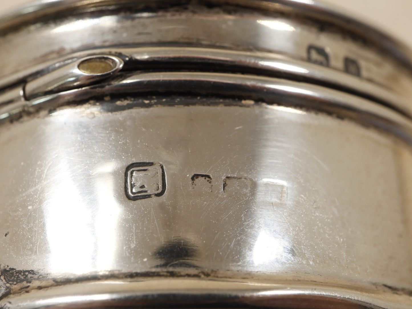 Antique Silver Edwardian Trinket Pot