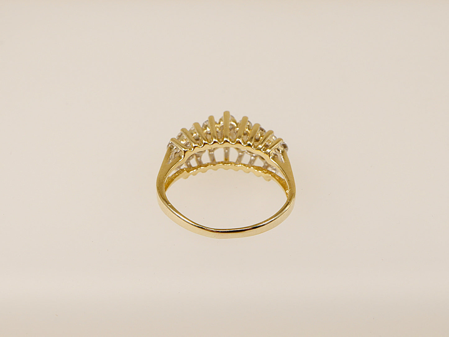 14ct Gold Diamond Cluster Ring