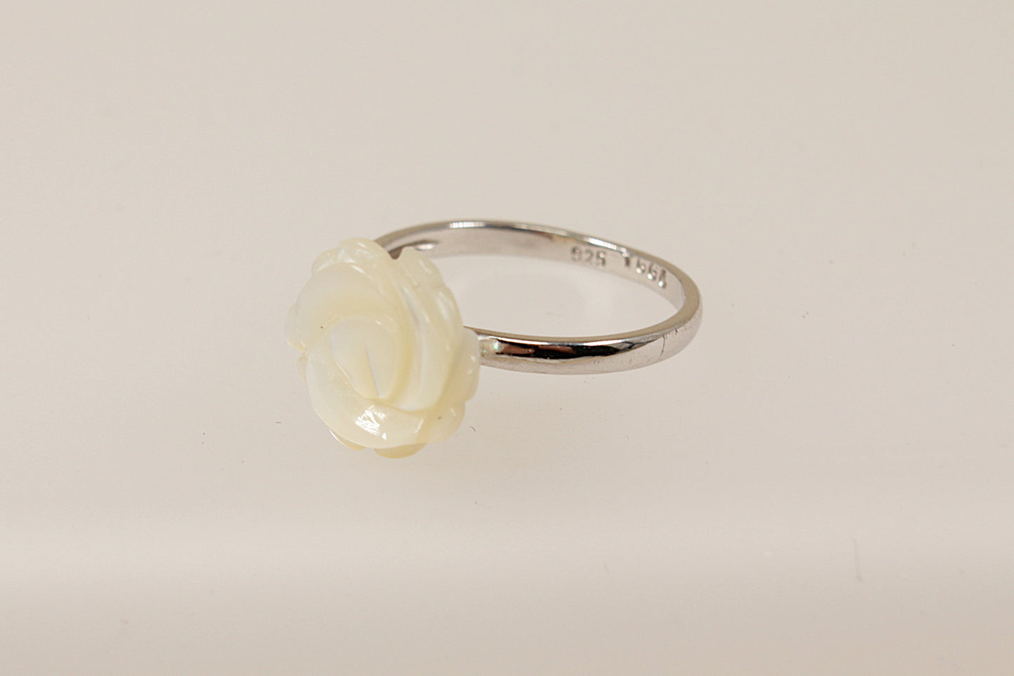 Silver Rose Ring