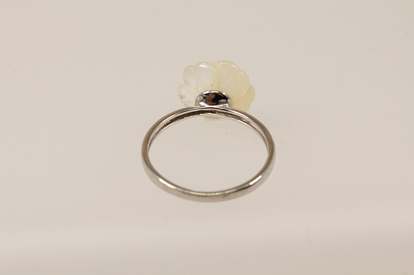 Silver Rose Ring