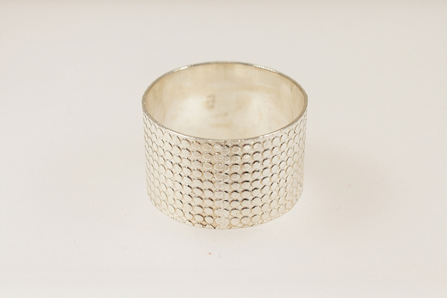 Silver Statement Band Ring