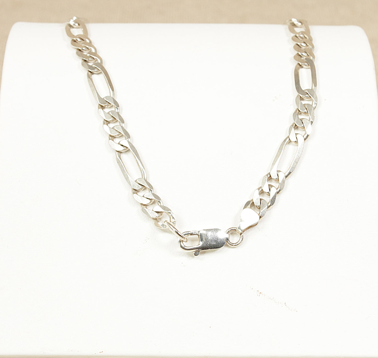 Silver Figaro Chain Necklace