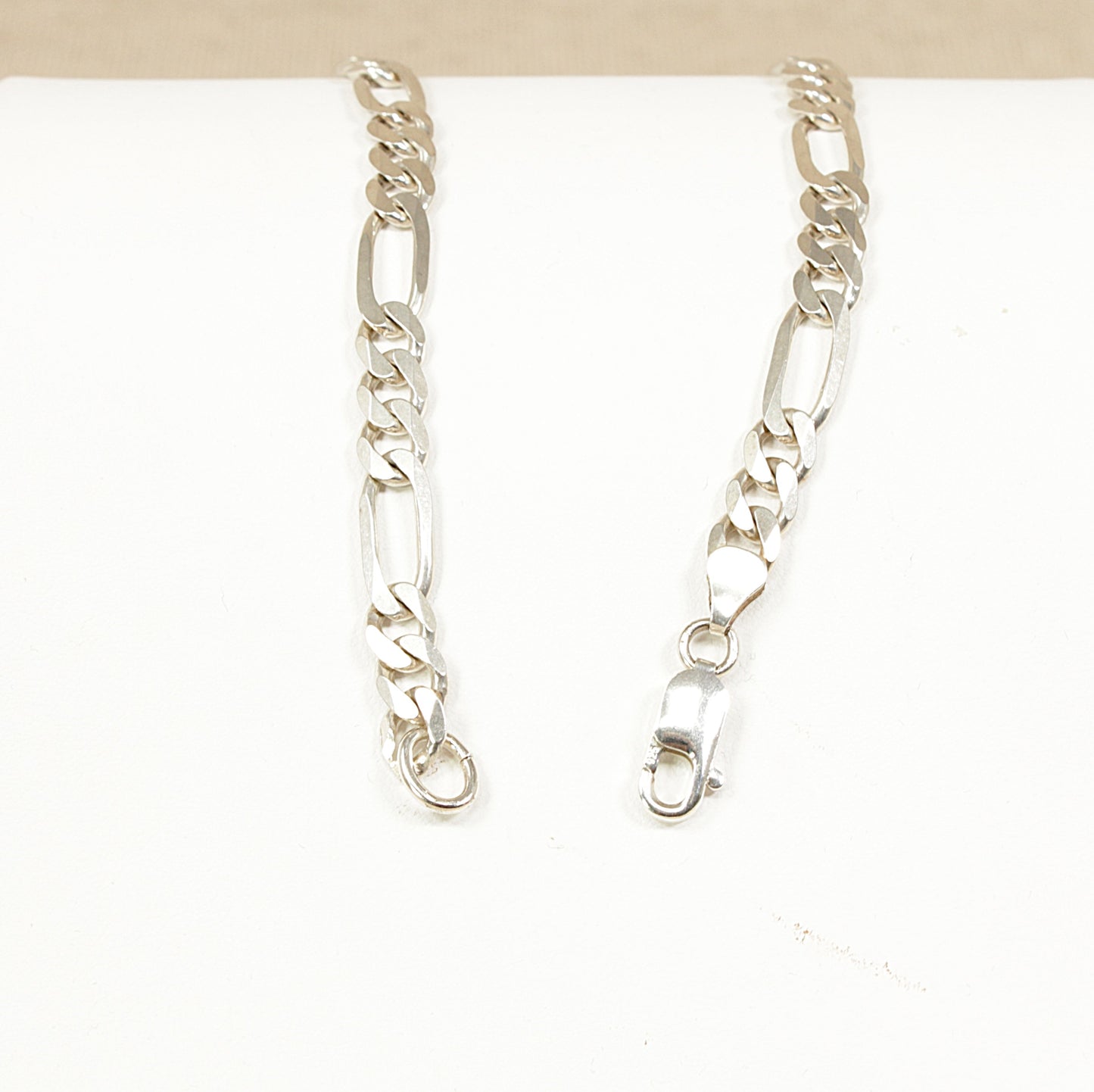 Silver Figaro Chain Necklace