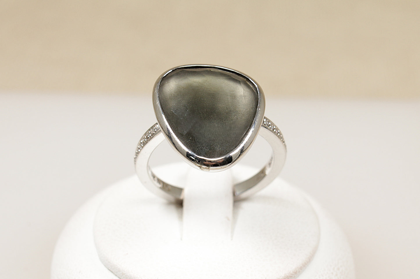 Silver Italian ‘Ti Sento’ Statement Ring