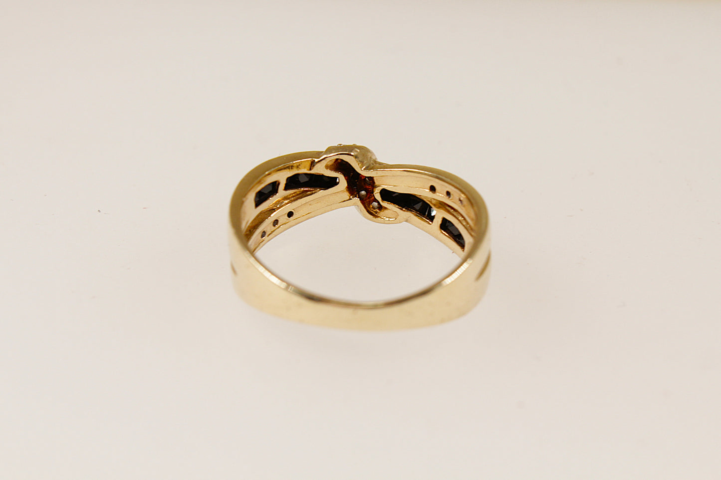 9ct Sapphire and Diamond Ring