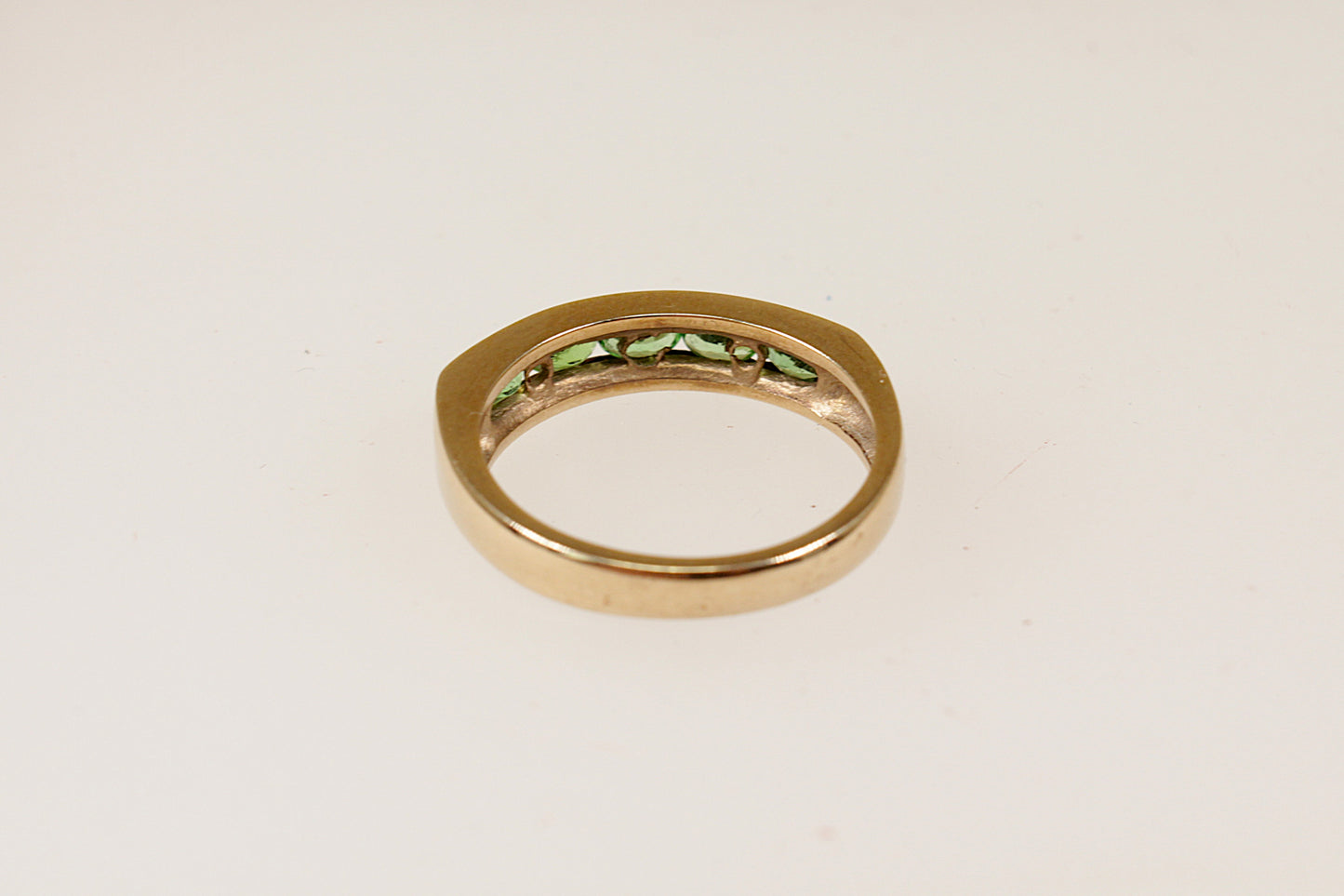 Vintage 9ct Tsavorite Garnet Ring