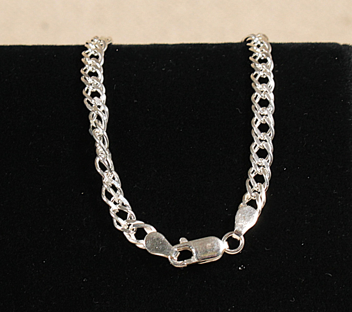 Silver Chain Link Bracelet