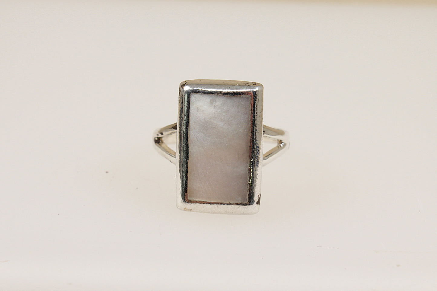 Silver and Mother of Pearl Ring