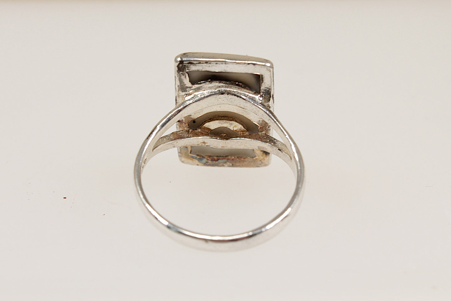Silver and Mother of Pearl Ring