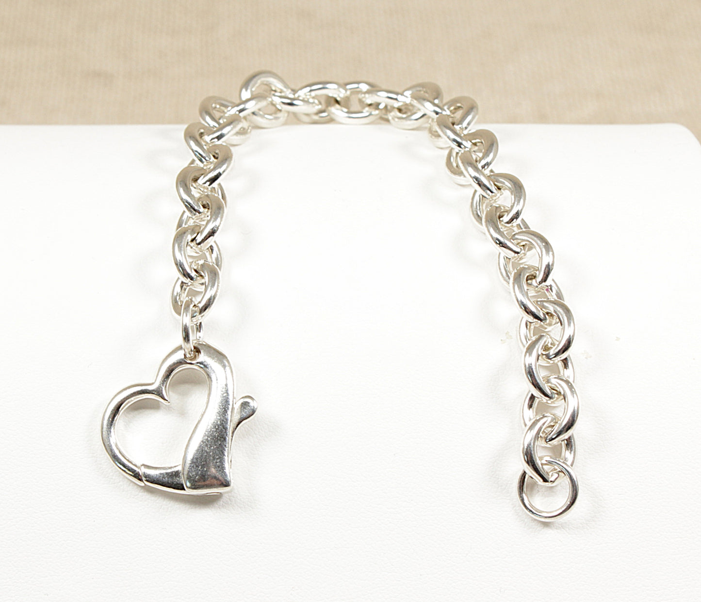 Silver Belcher Bracelet