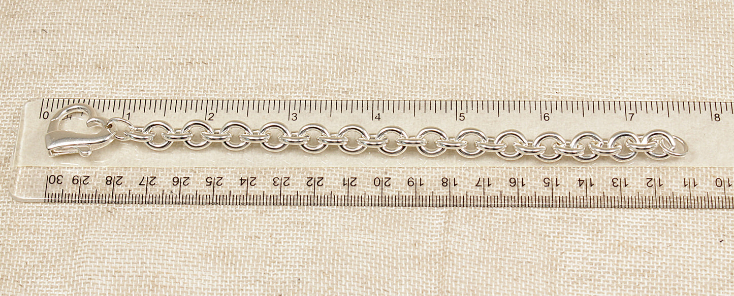 Silver Belcher Bracelet
