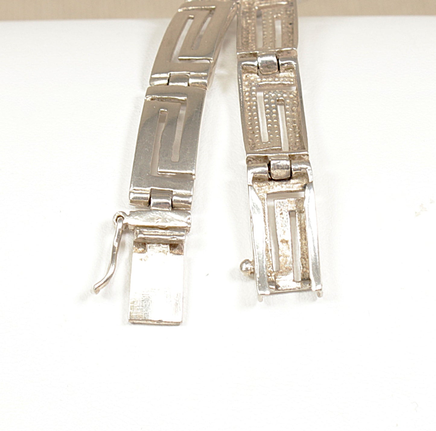 Silver Fancy Link Bracelet