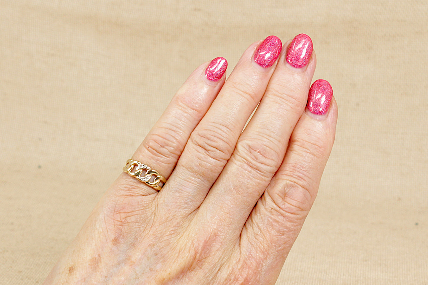 14ct Gold Diamond Knot Design Ring