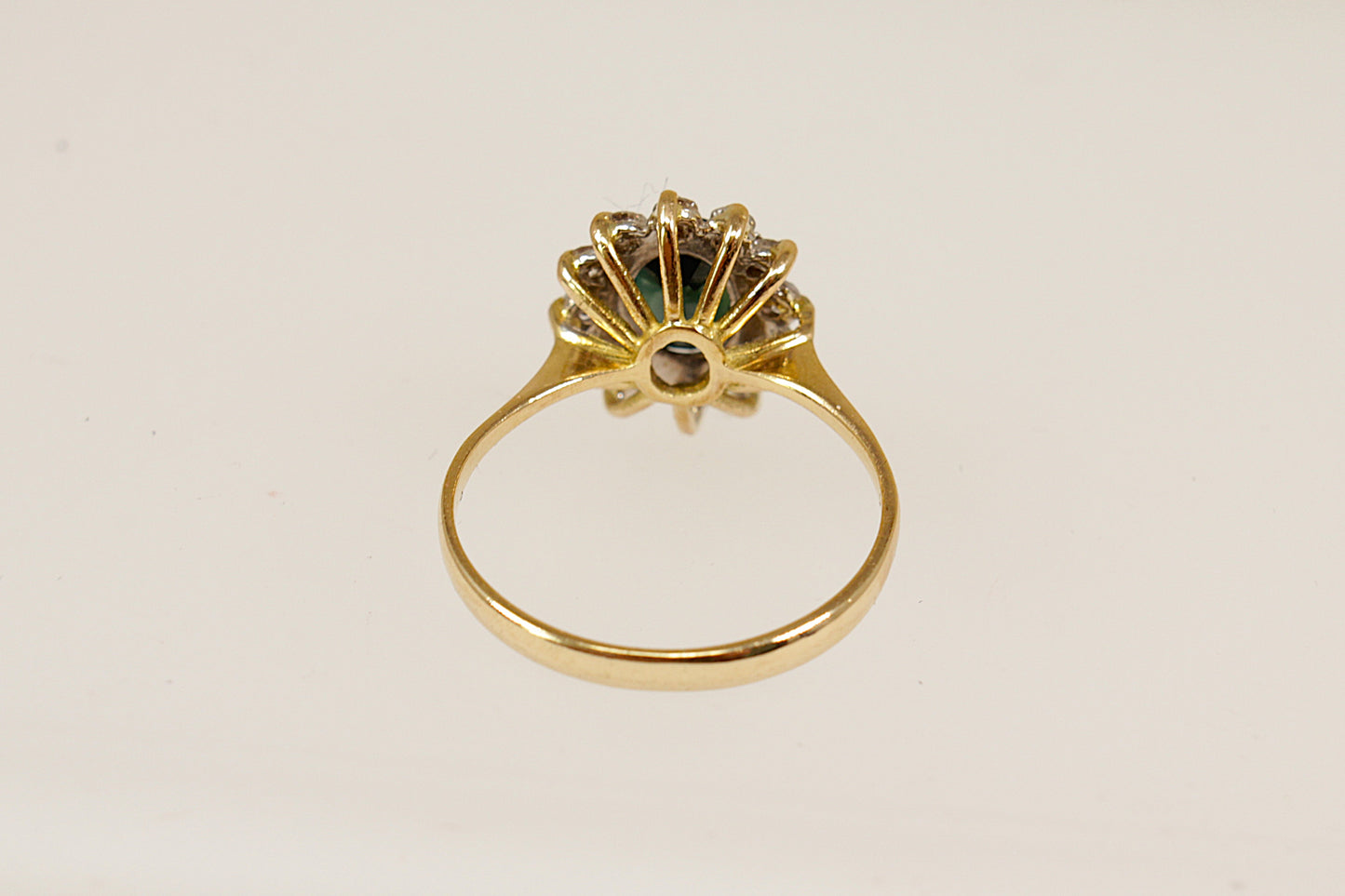 Sapphire and Diamond Classic ‘Diana’ Style Ring