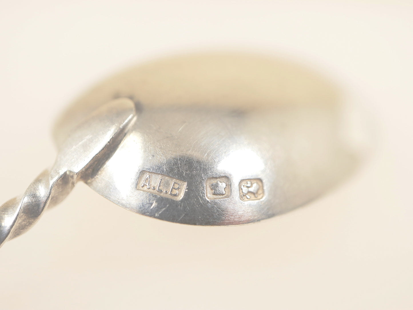 Victorian Decorative Silver Teaspoon