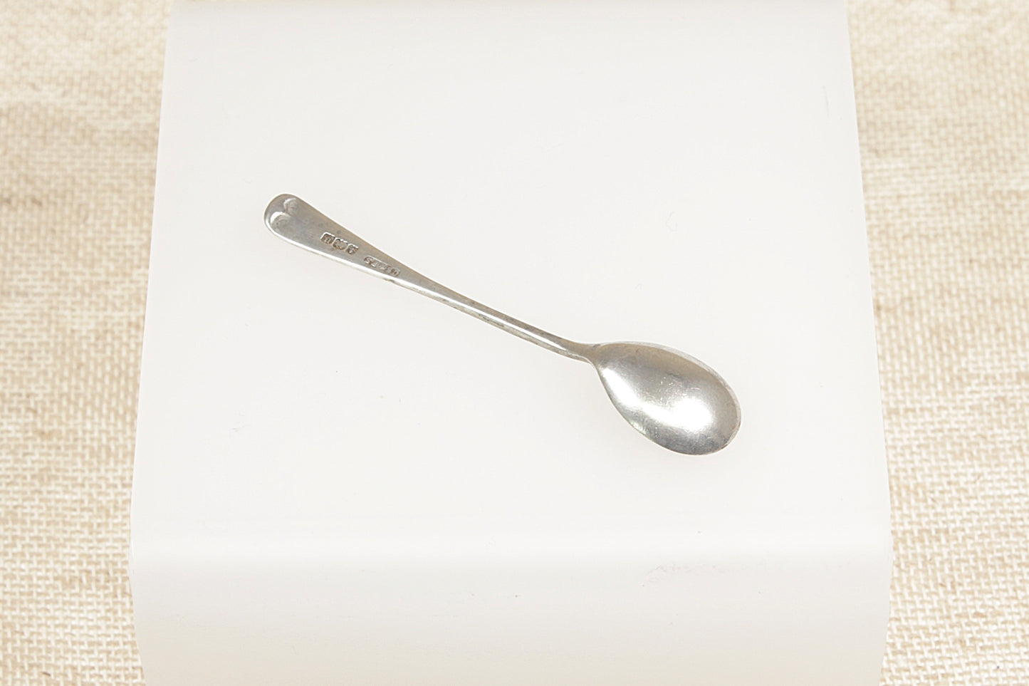 Antique Edwardian Silver Salt Spoon