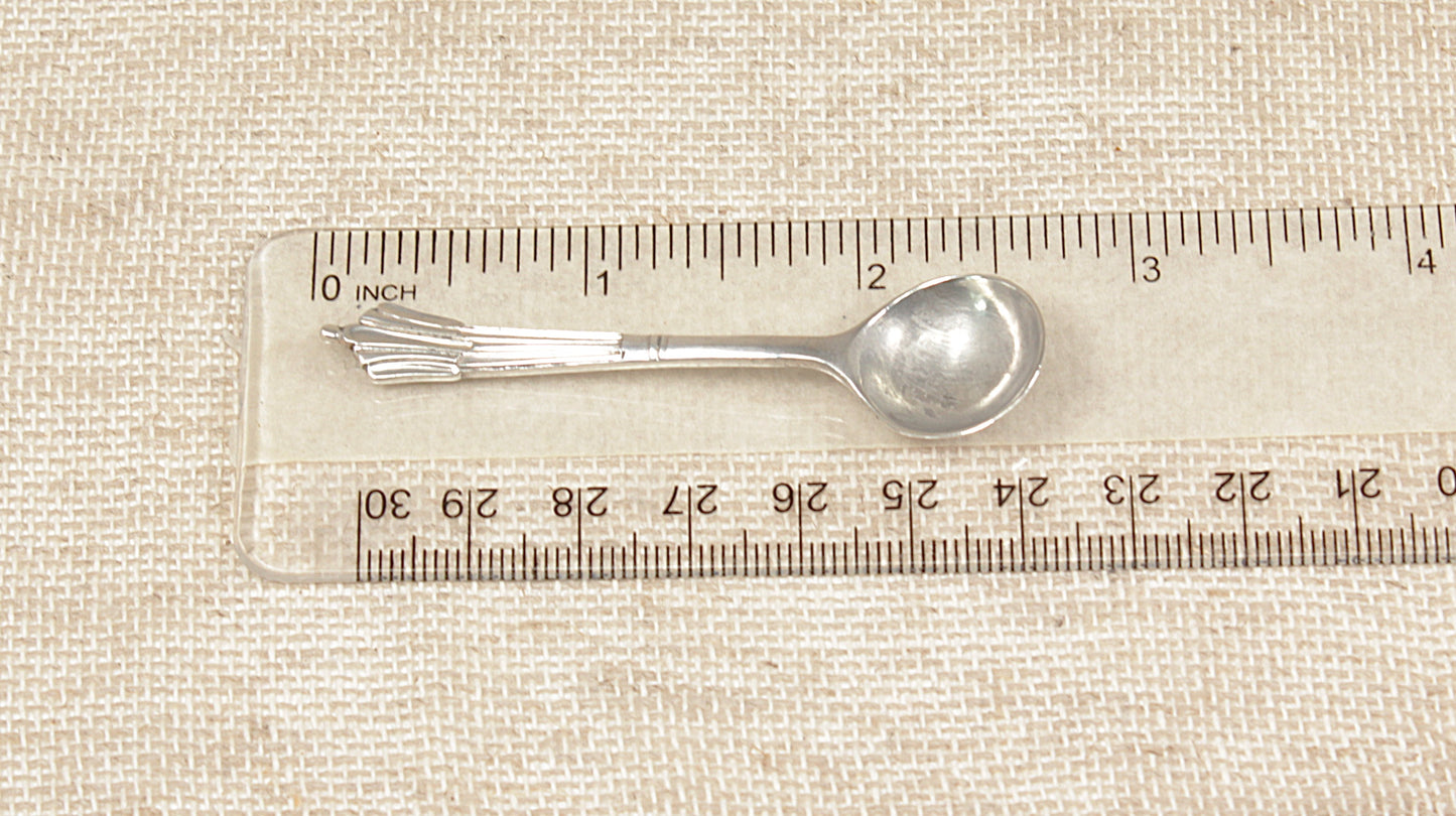 Edwardian Silver Salt Spoon