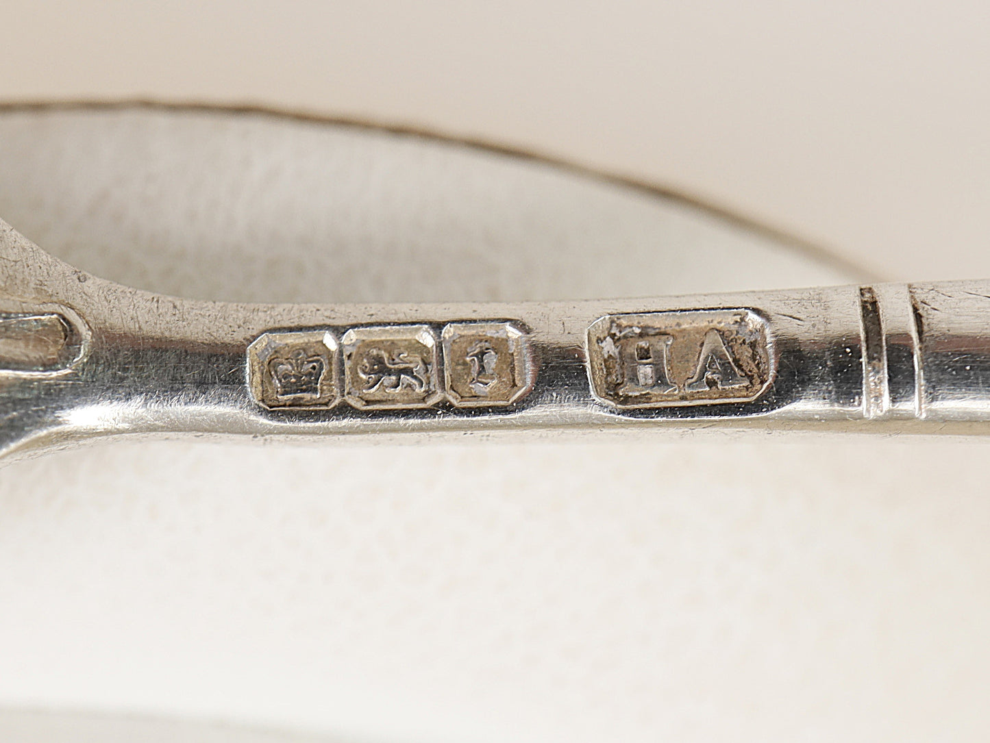 Edwardian Silver Salt Spoon