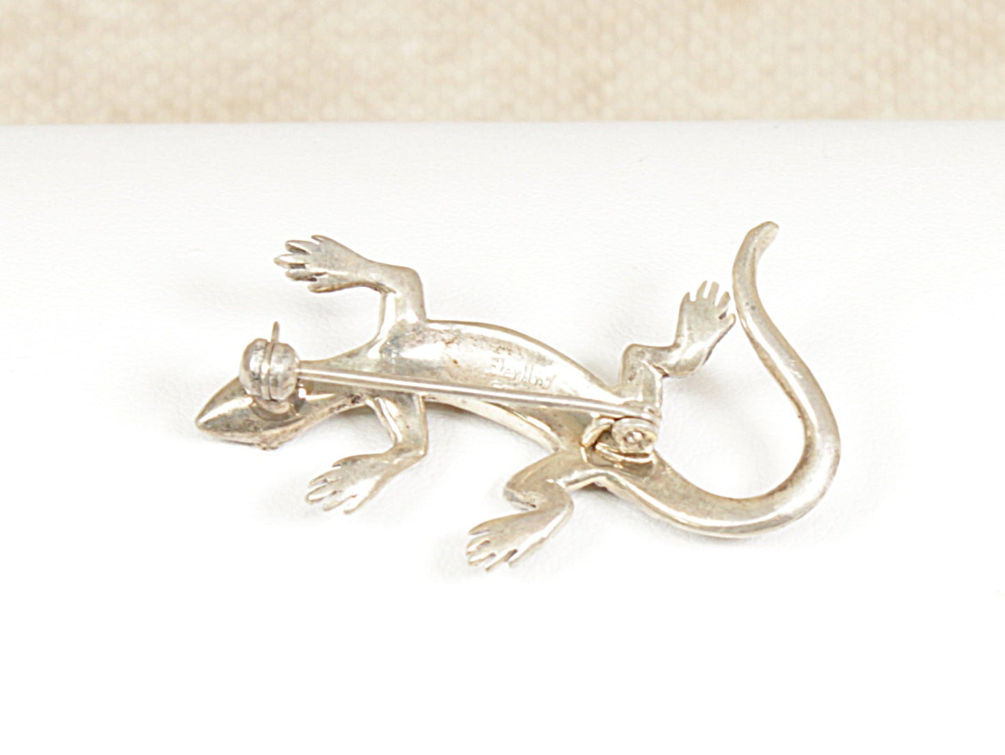 Vintage Silver Marcasite Brooch
