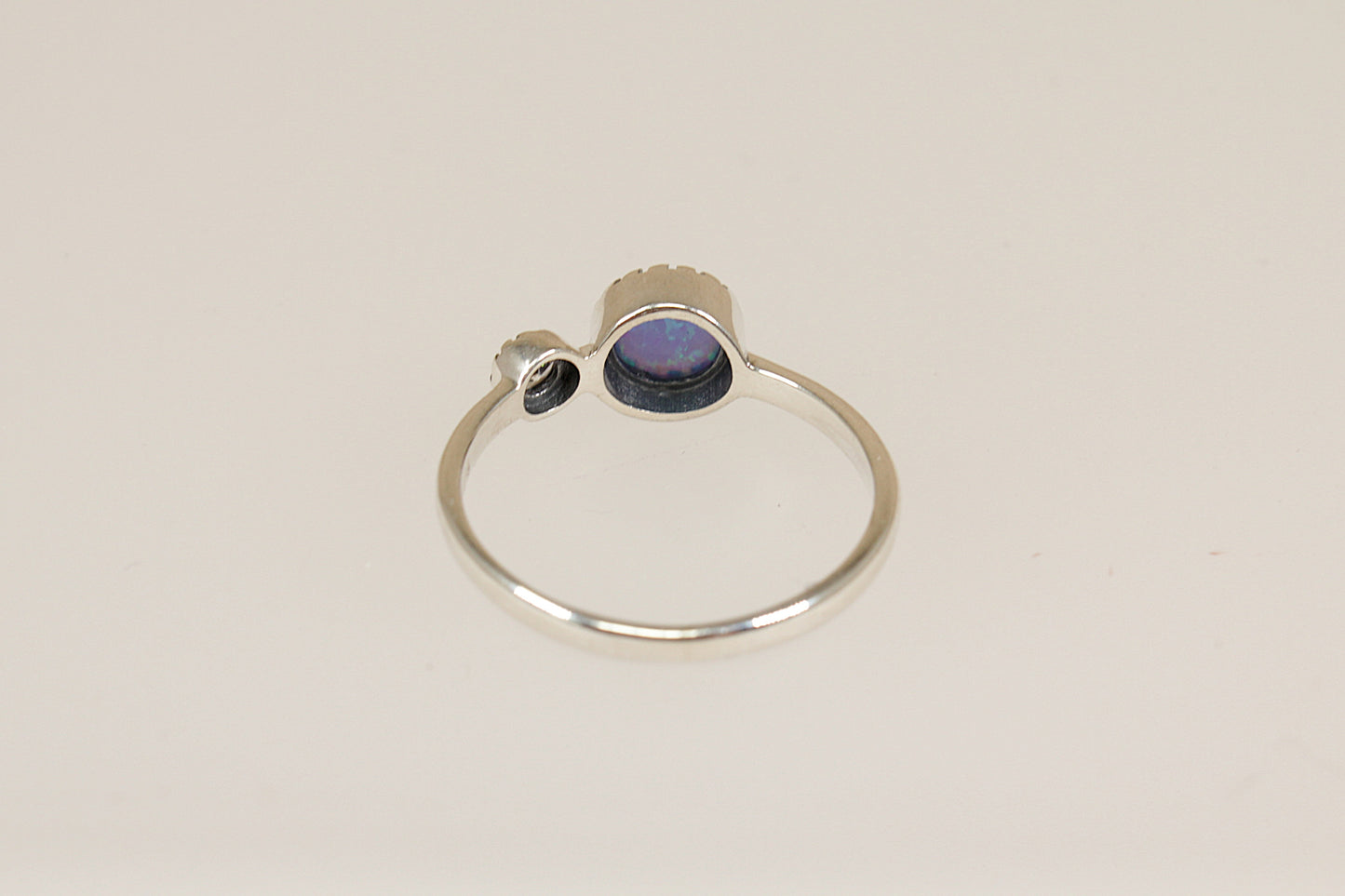 Silver Opal Ring