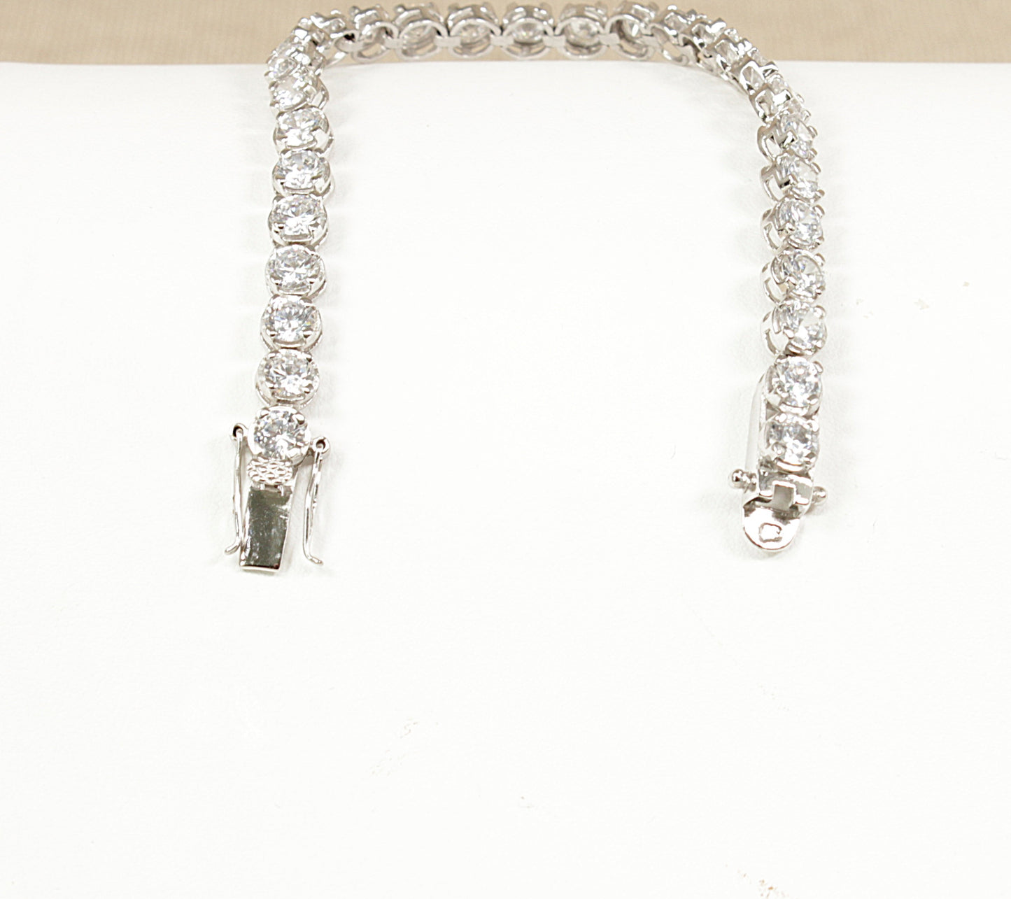 Silver Tennis Bracelet