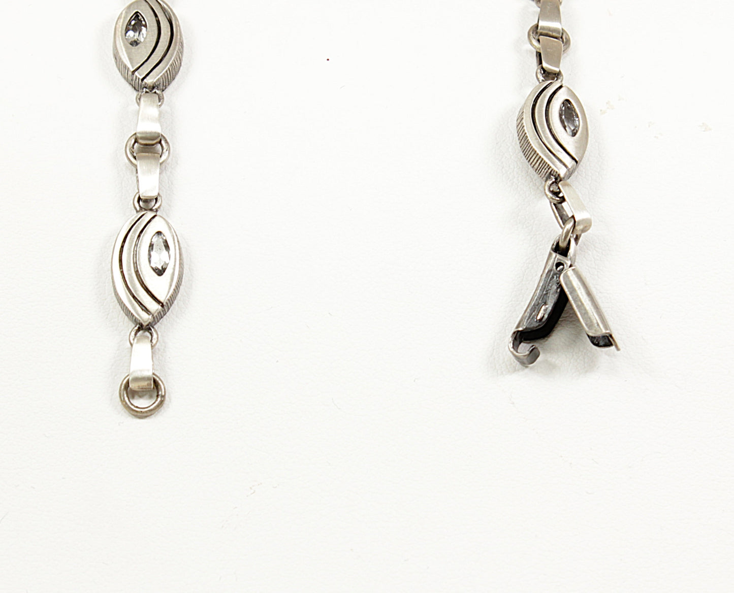 A Finnish Scandinavian Designer Silver & Citrine Bracelet