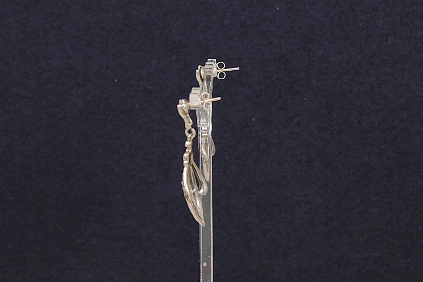 Vintage Art Deco Silver Marcasite Earrings