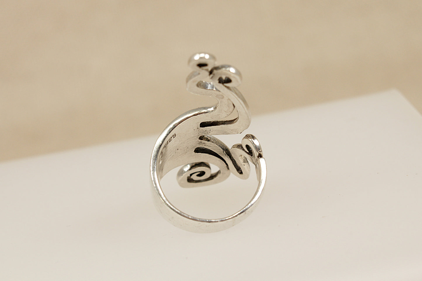 Silver ‘Studio’ Fork Ring