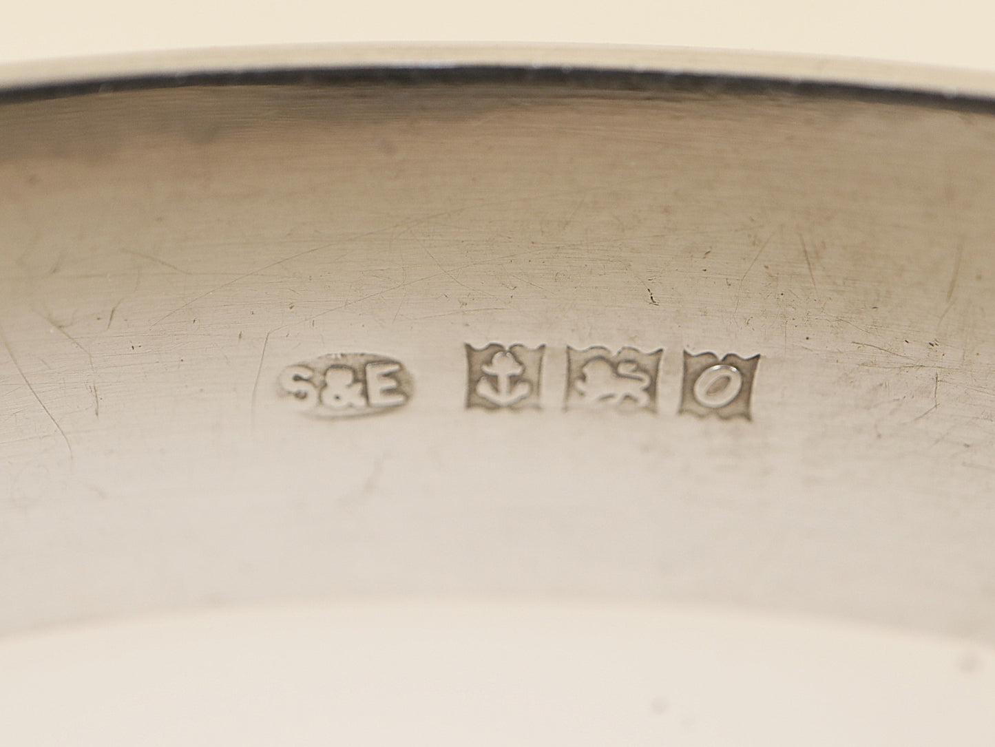 Vintage Silver Hinged Bangle
