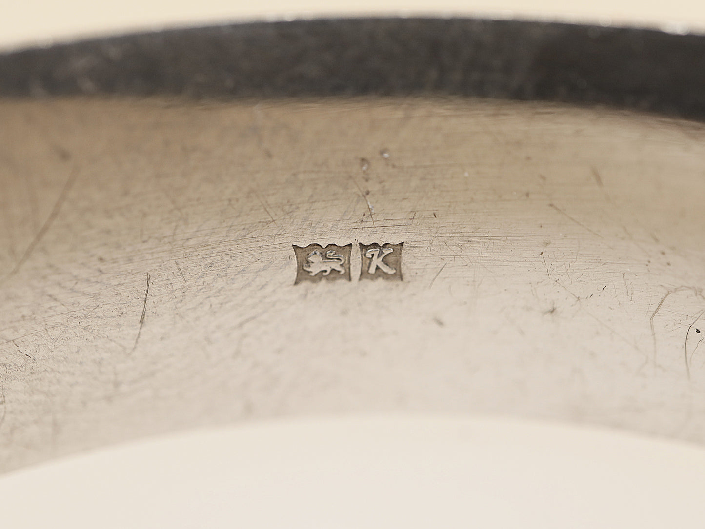 Vintage Silver Hinged Bangle
