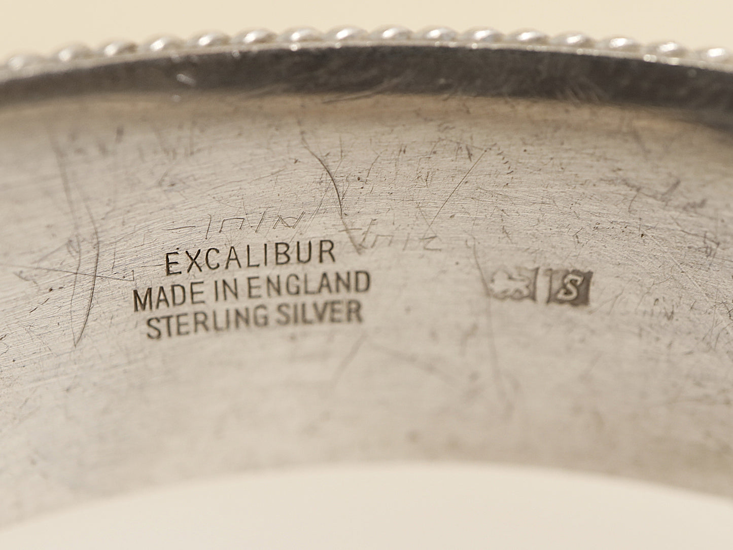 Vintage Silver Hinged Cuff Bangle