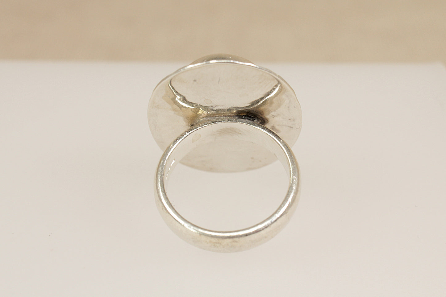 Silver Carnelian Statement Ring