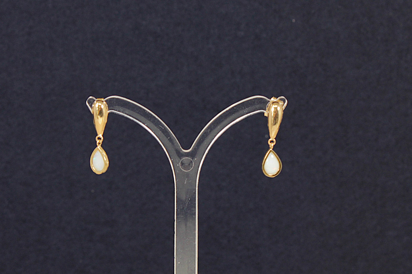 9ct Gold and Opal Earrings