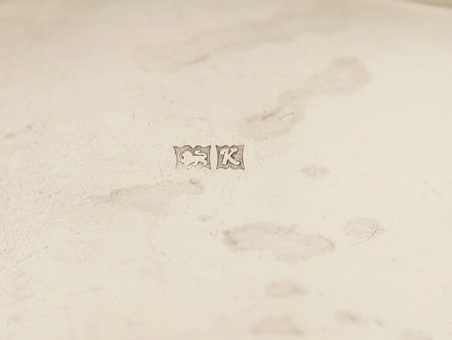 Vintage Silver Hinged Cuff Bangle Bracelet