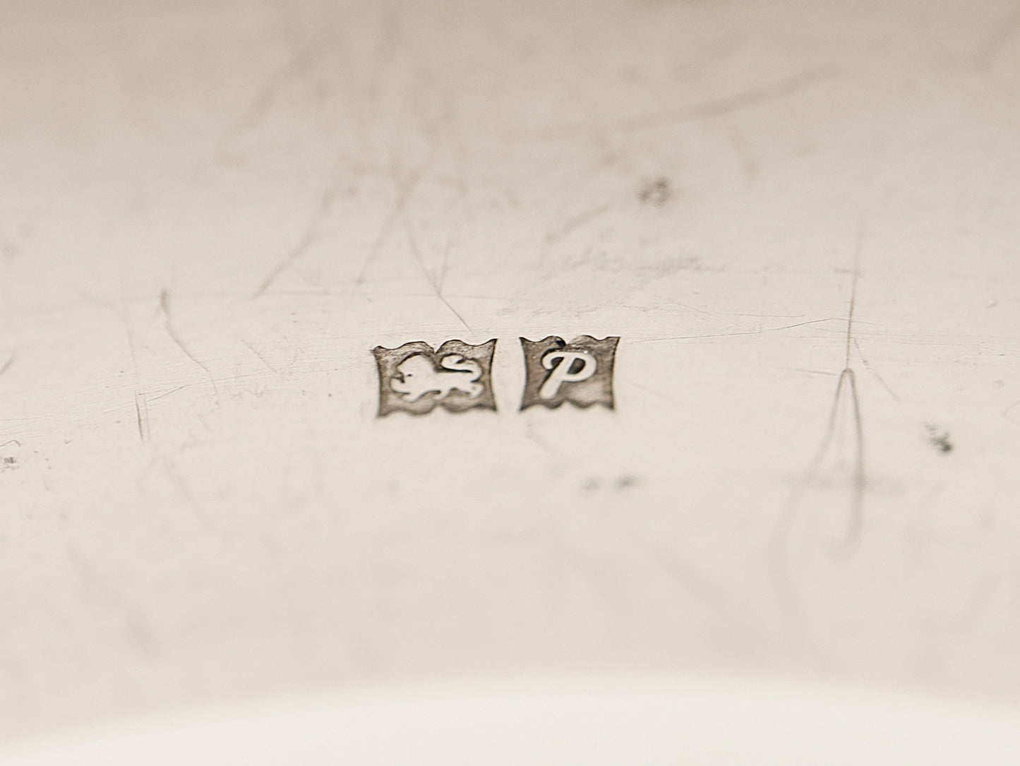 Vintage Silver Hinged Bangle