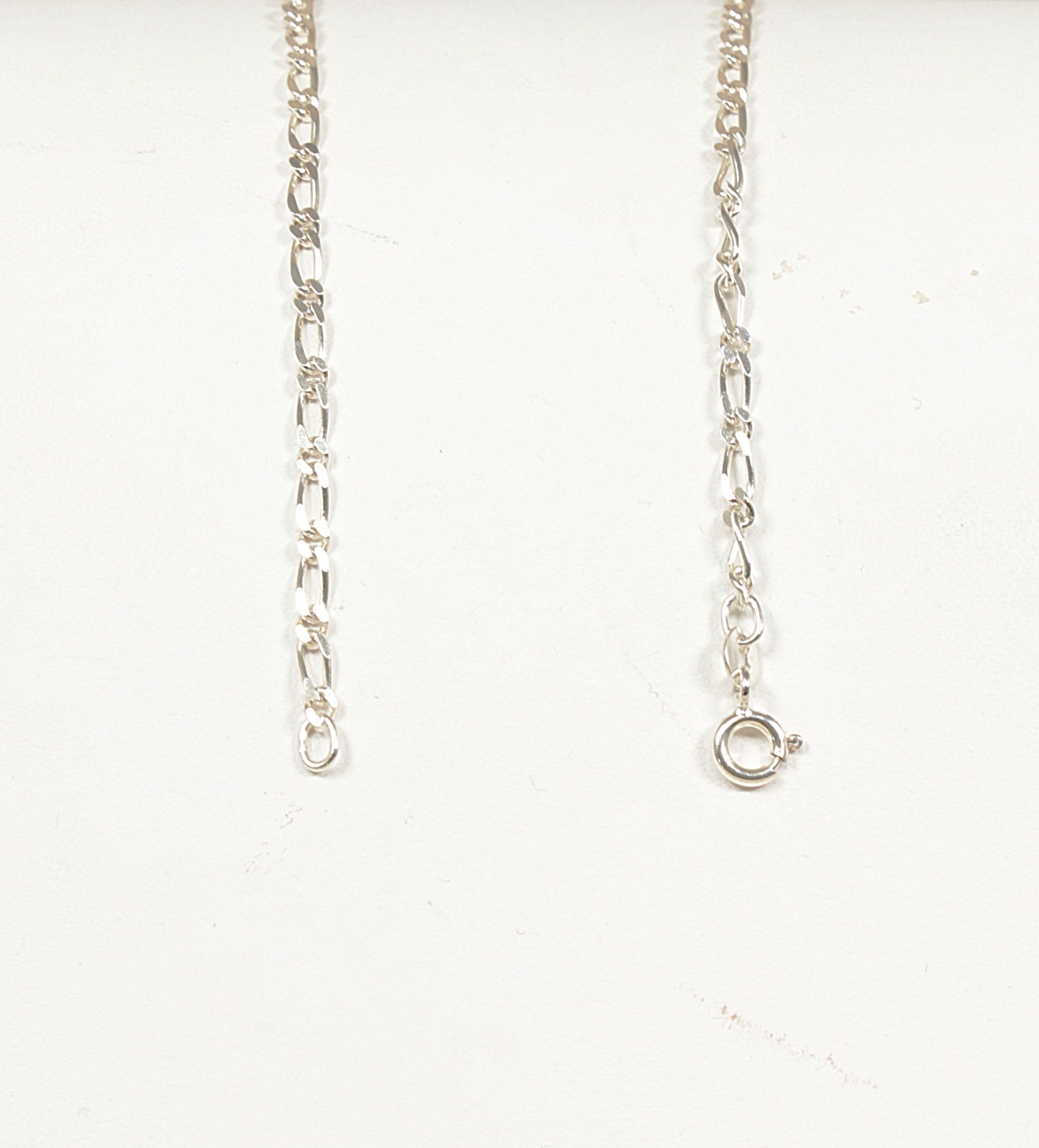 Silver Figaro Link Necklace Chain