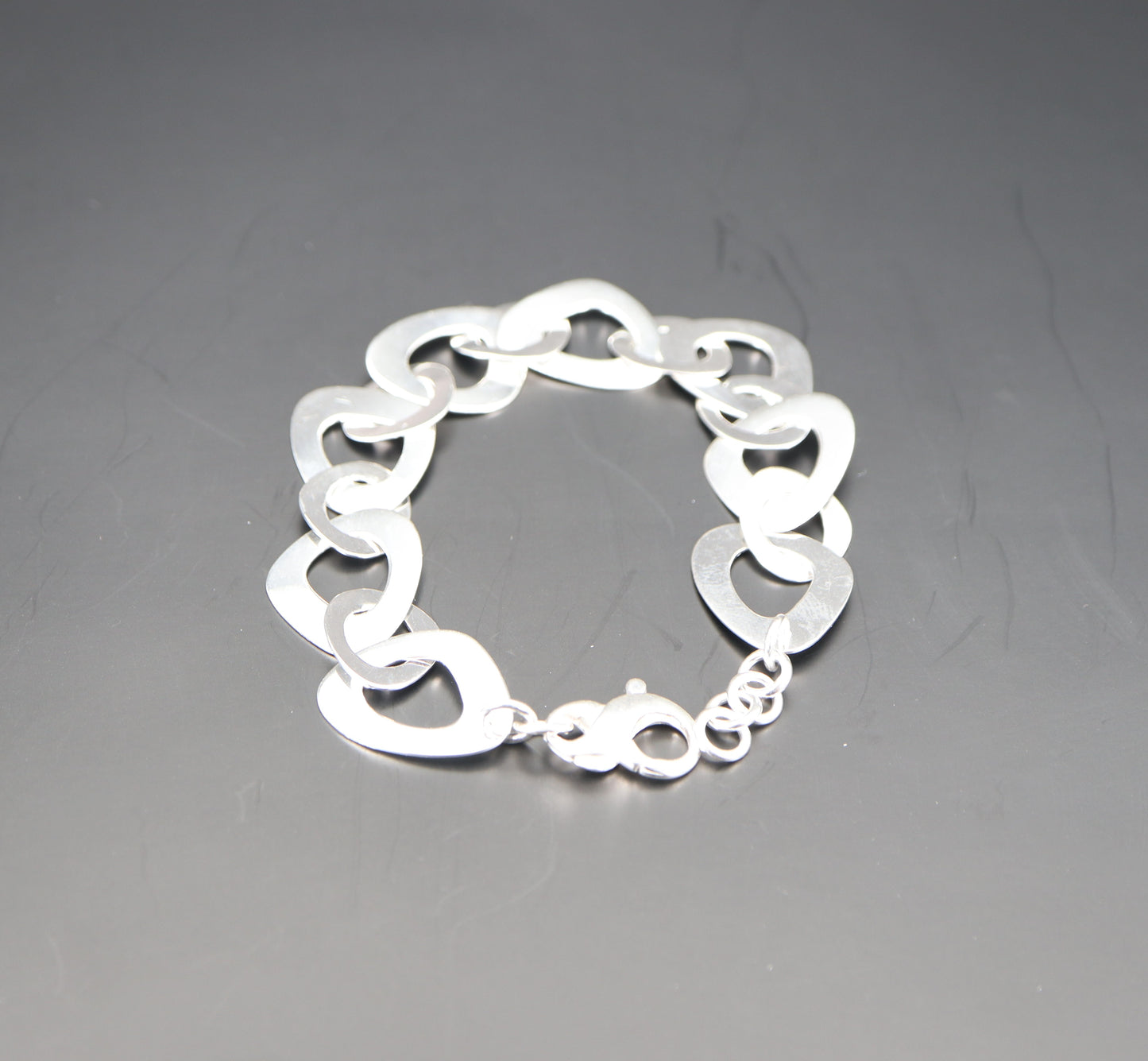 Silver Designer Link Bracelet