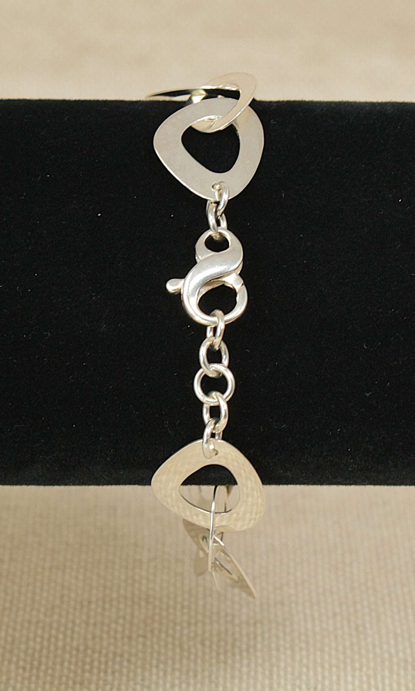 Silver Designer Link Bracelet
