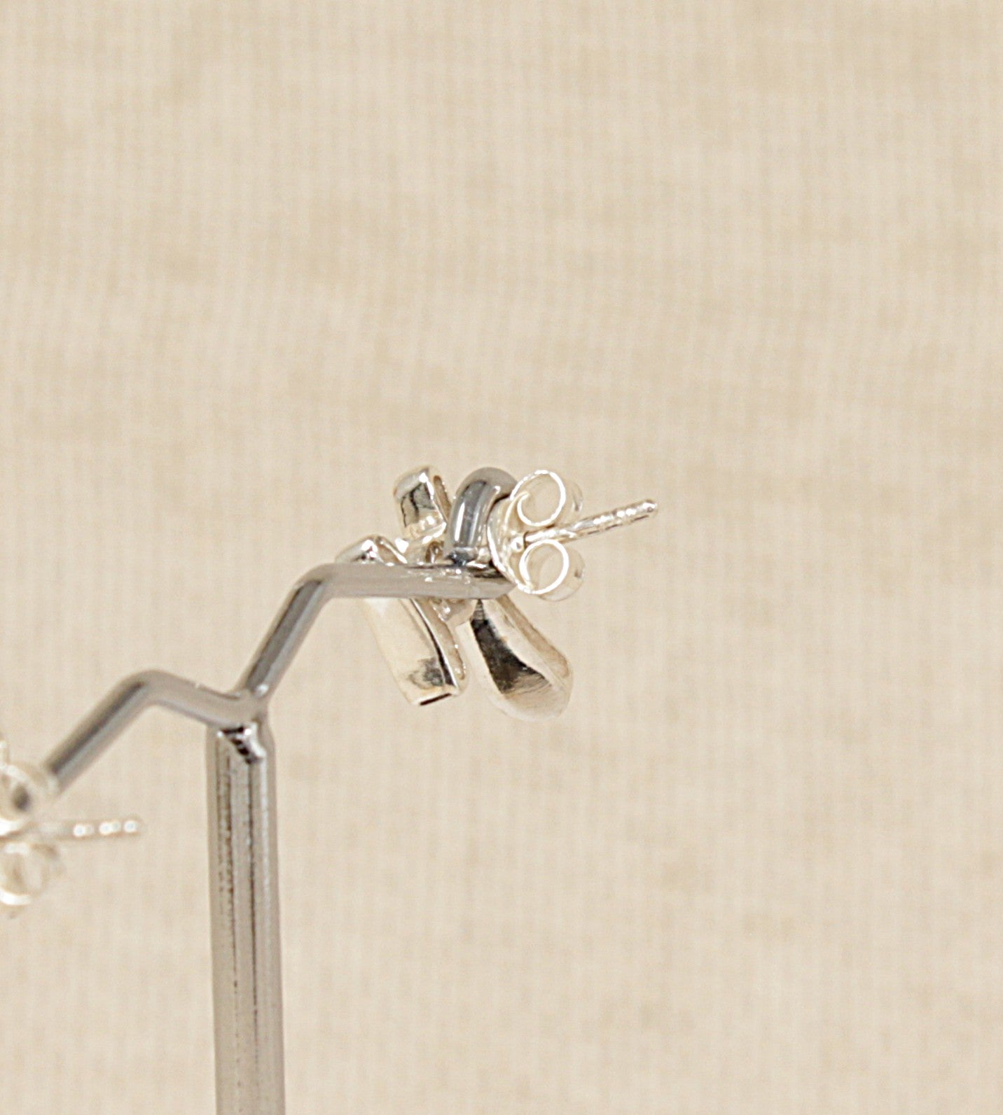 Silver Cubic Zirconia Stud Earrings
