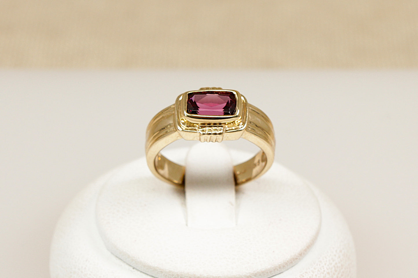 Rhodolite Garnet Gold Rings
