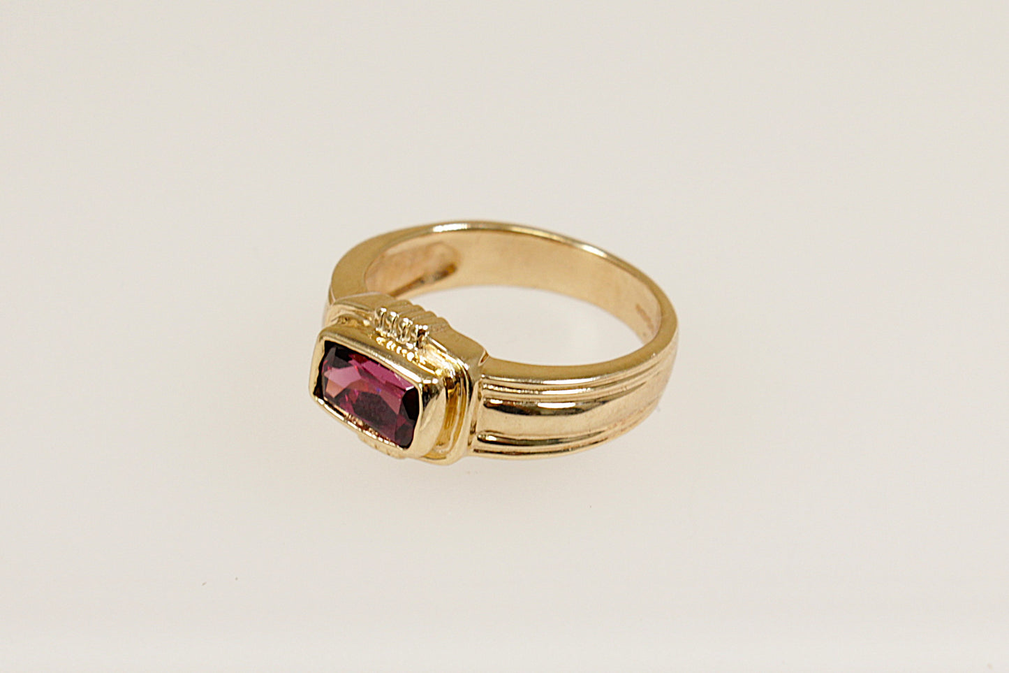 Rhodolite Garnet Gold Rings