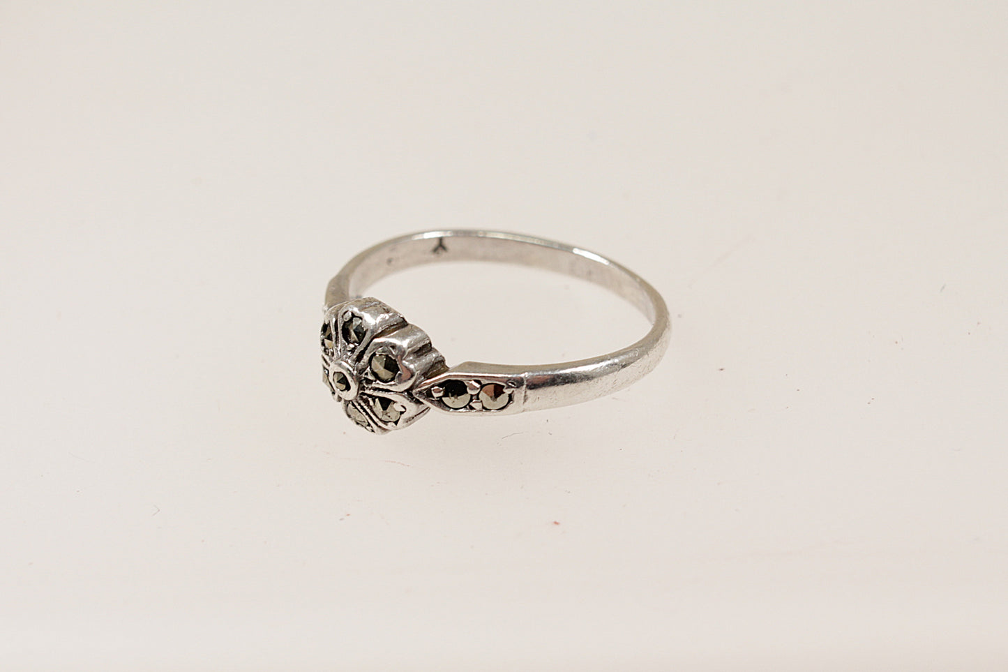 Vintage Silver Marcasite Ring