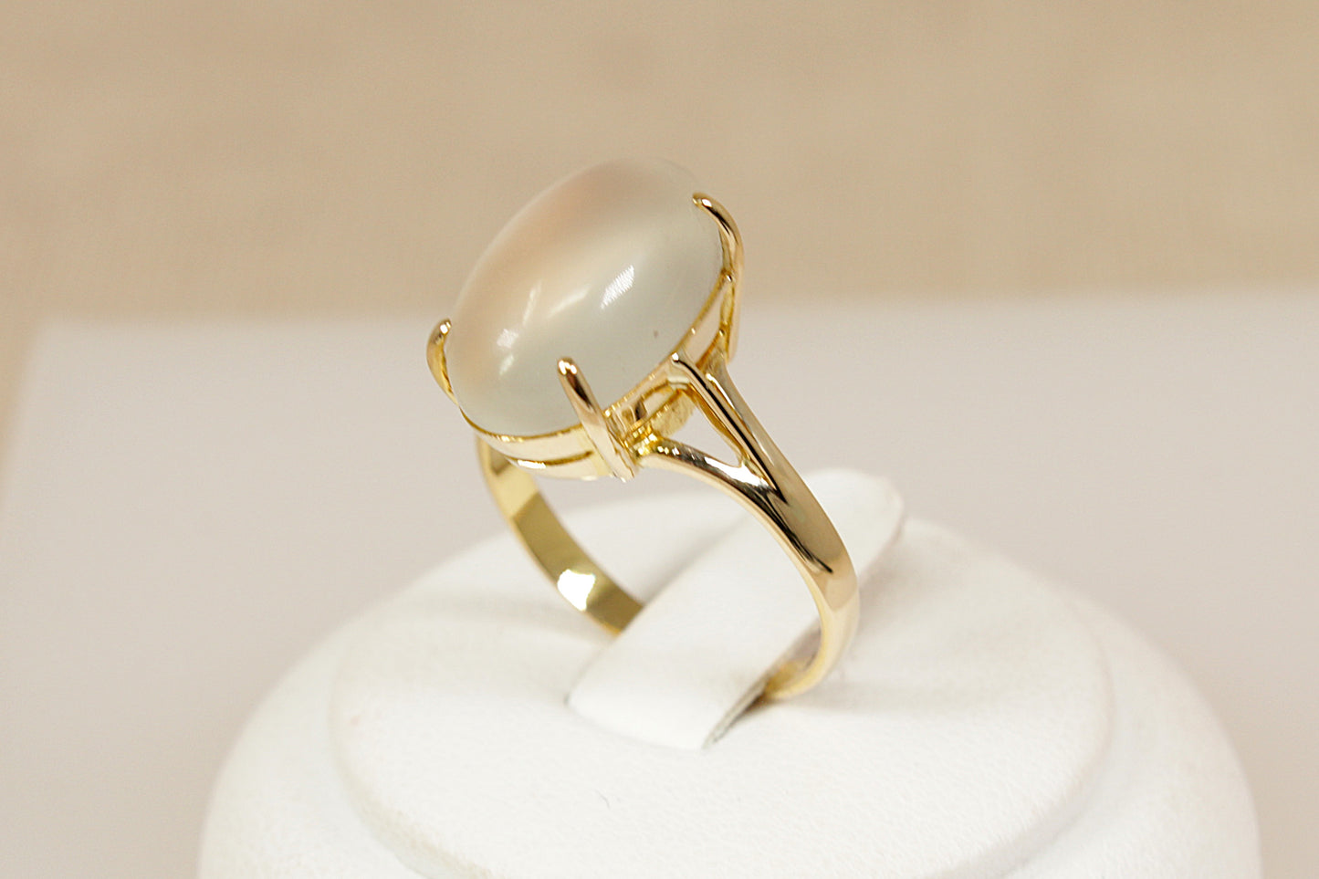 Gold Solitaire Rings