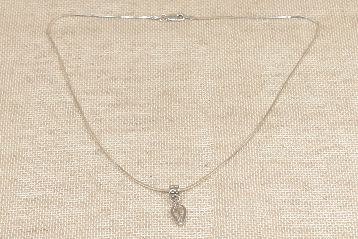 Silver Rennie Mackintosh’ Style Pendant Necklace