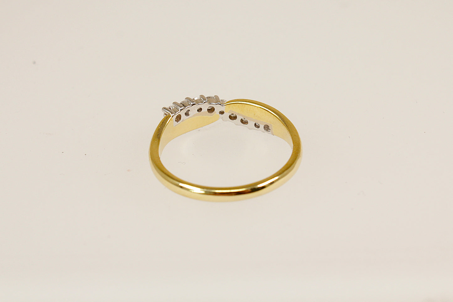 18ct Gold Diamond Half Eternity Ring