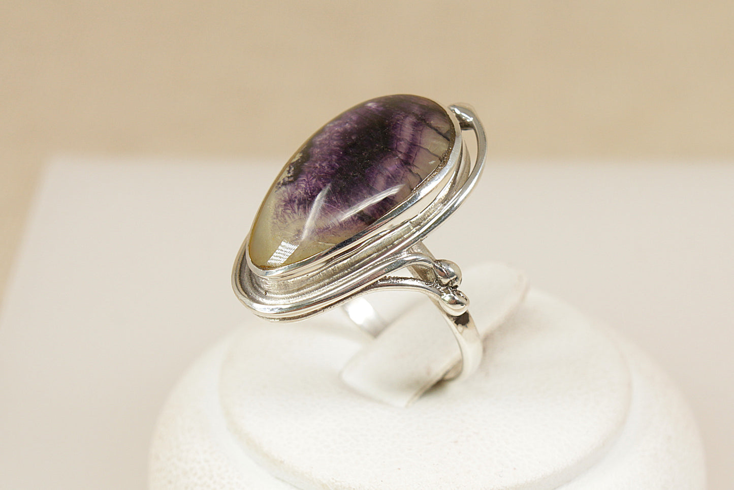 Derbyshire Blue John Statement Ring