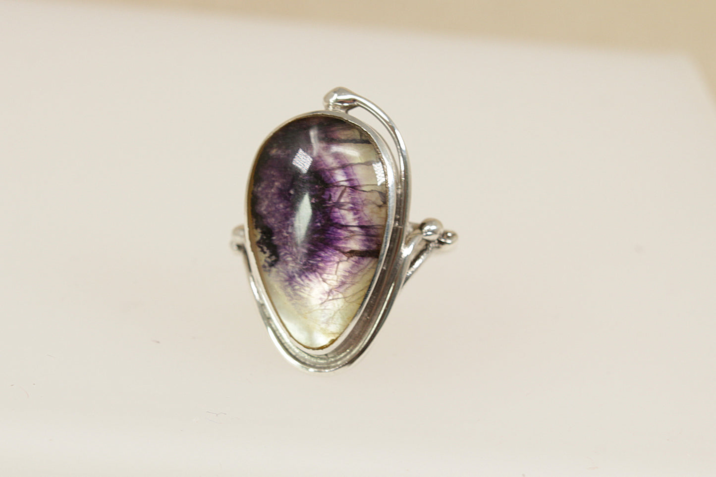 Derbyshire Blue John Statement Ring