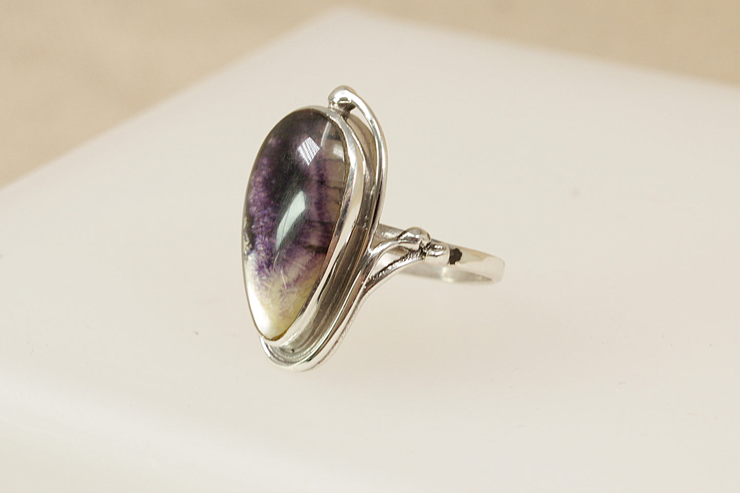 Derbyshire Blue John Statement Ring