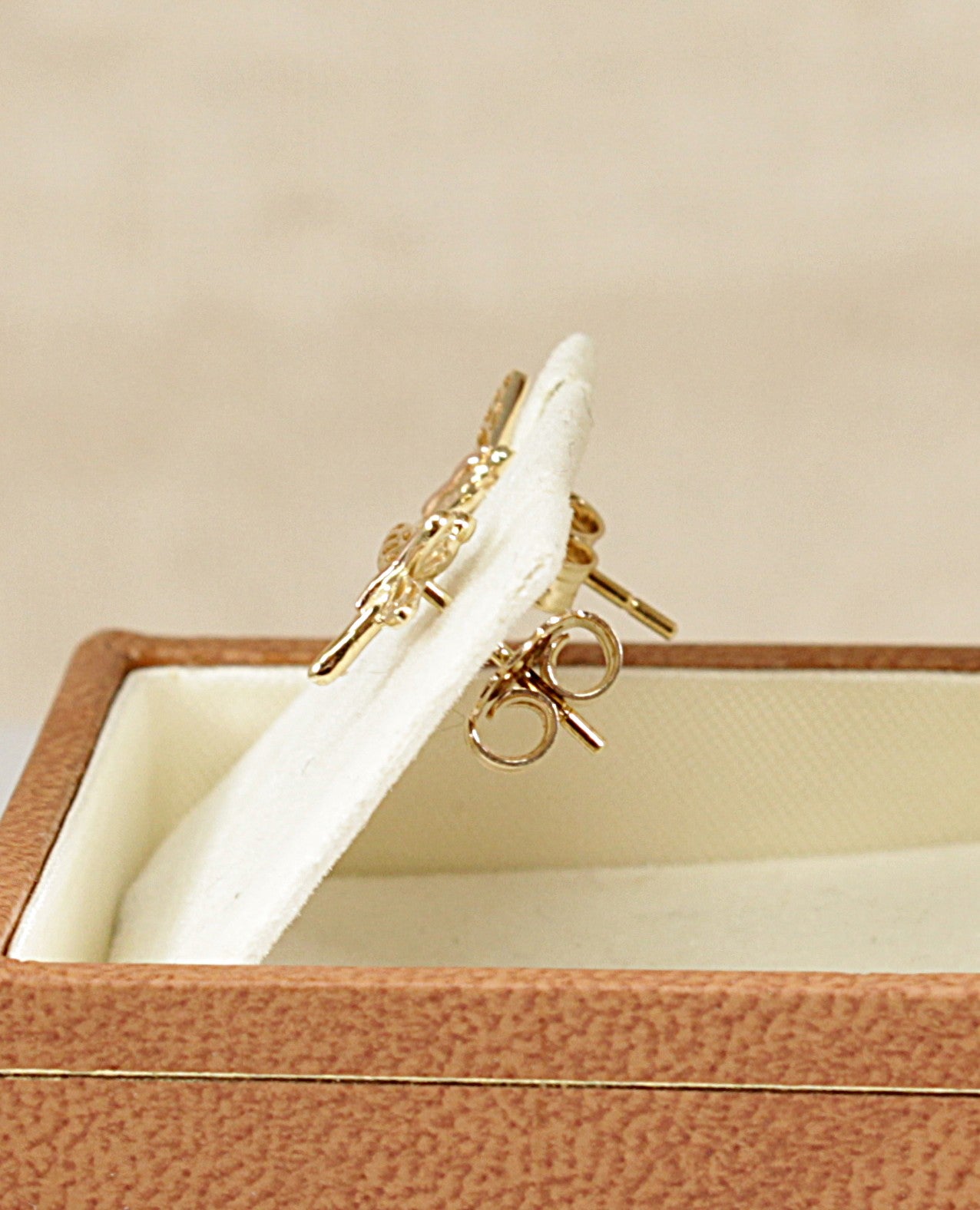 Welsh Gold 'Clogau' Stud Earrings