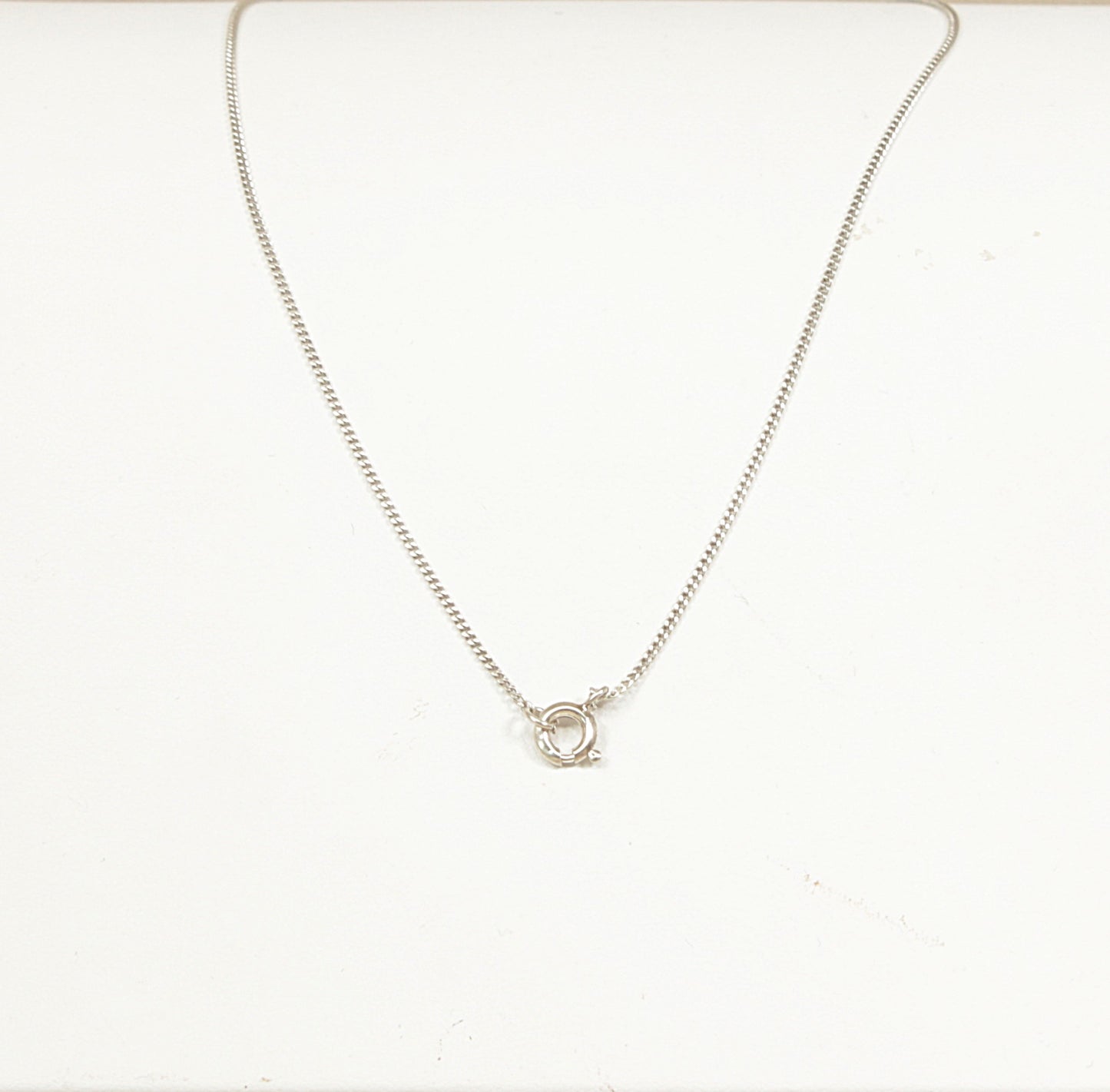 A Silver Studio Design Blue Banded Agate Pendant Necklace